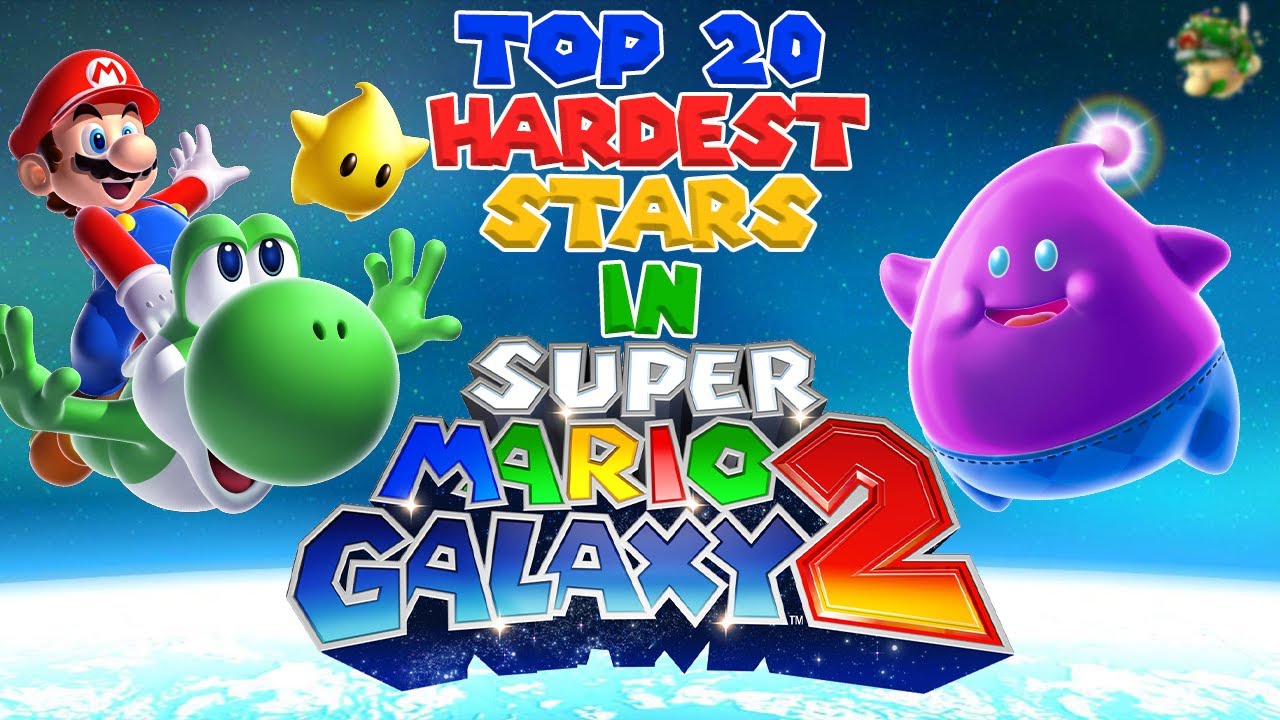 20 самых сложных звёзд в Super Mario Galaxy 2