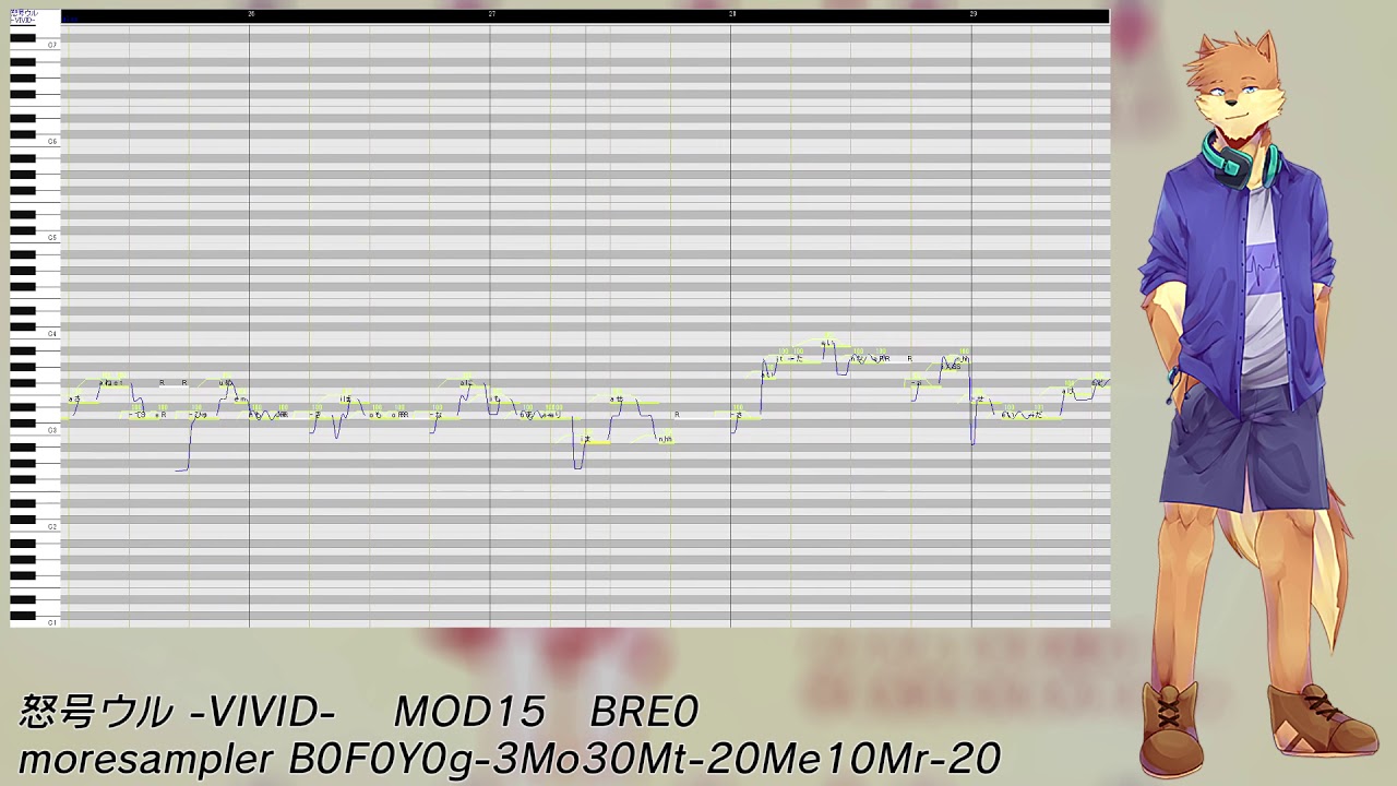 platonic love (mer) - dogou uru +UTAUview | プラトニック・ラヴ／カバー、怒号ウル