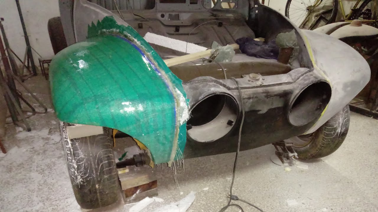 Fabricando os paralamas do Baja Buggy