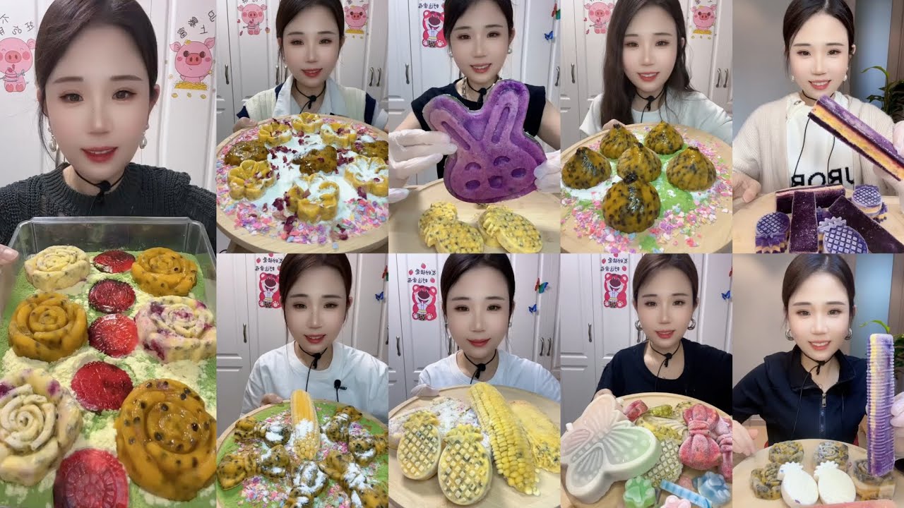 YY SOFT CHEWY PASSION FRUIT ICE EATING / YY ICE EATING ASMR