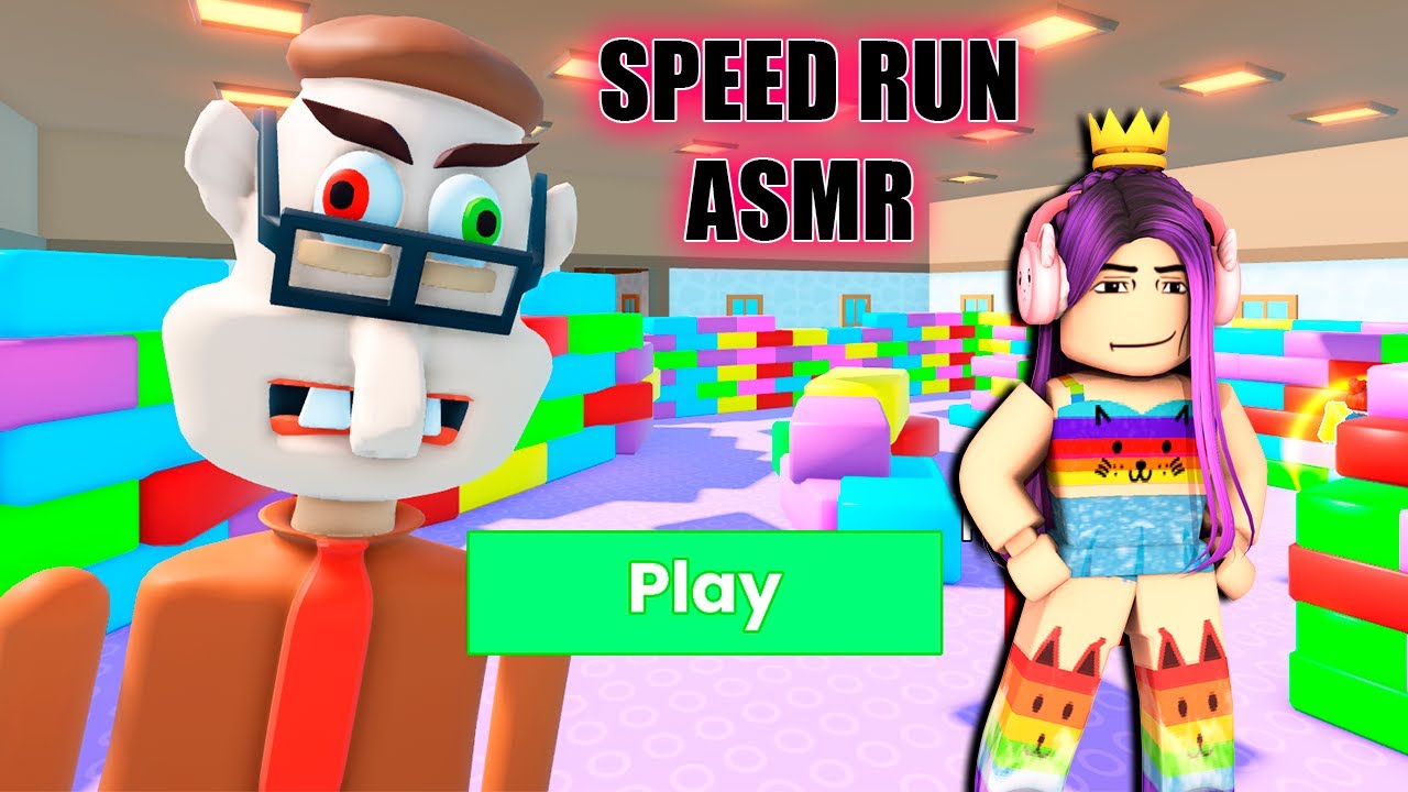 SPEED RUN - SPEED RUN ESCAPE PROF. ED UNIVERSITY (First Person Obby)