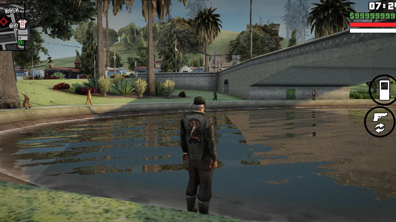 GTA SAN ANDREAS  -  RTX GRAPHICS MOBILE IN 300MB WITH MODS @KRISNA_GTA_GAMERZ 