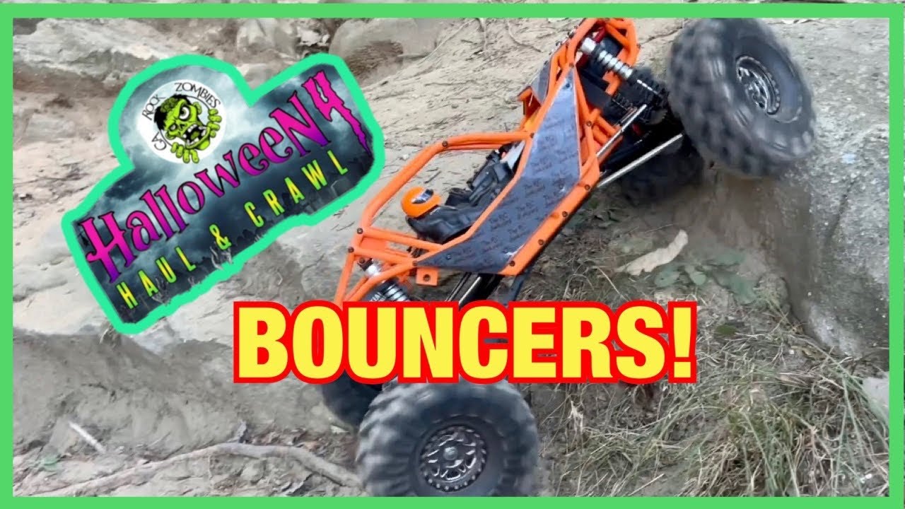 Halloween Haul N Crawl at Cherokee Rock Village 2022 BOUNCERS!