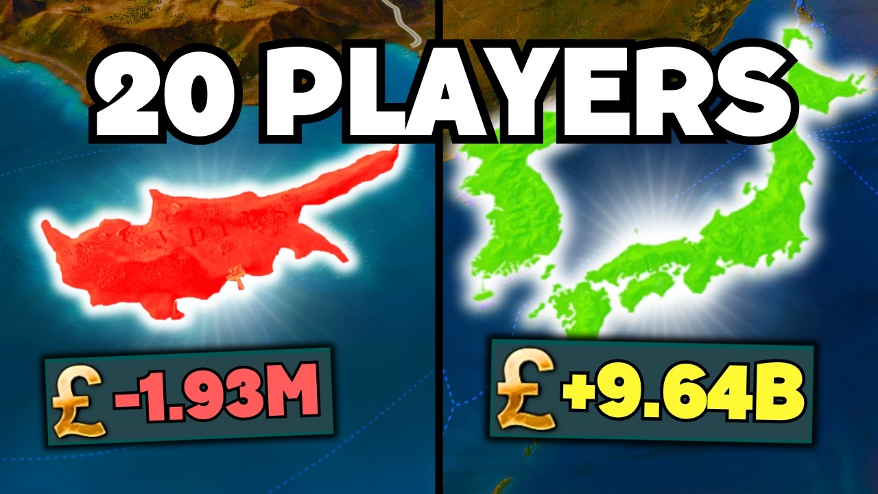 20 Players Simulate The WORLD ECONOMY