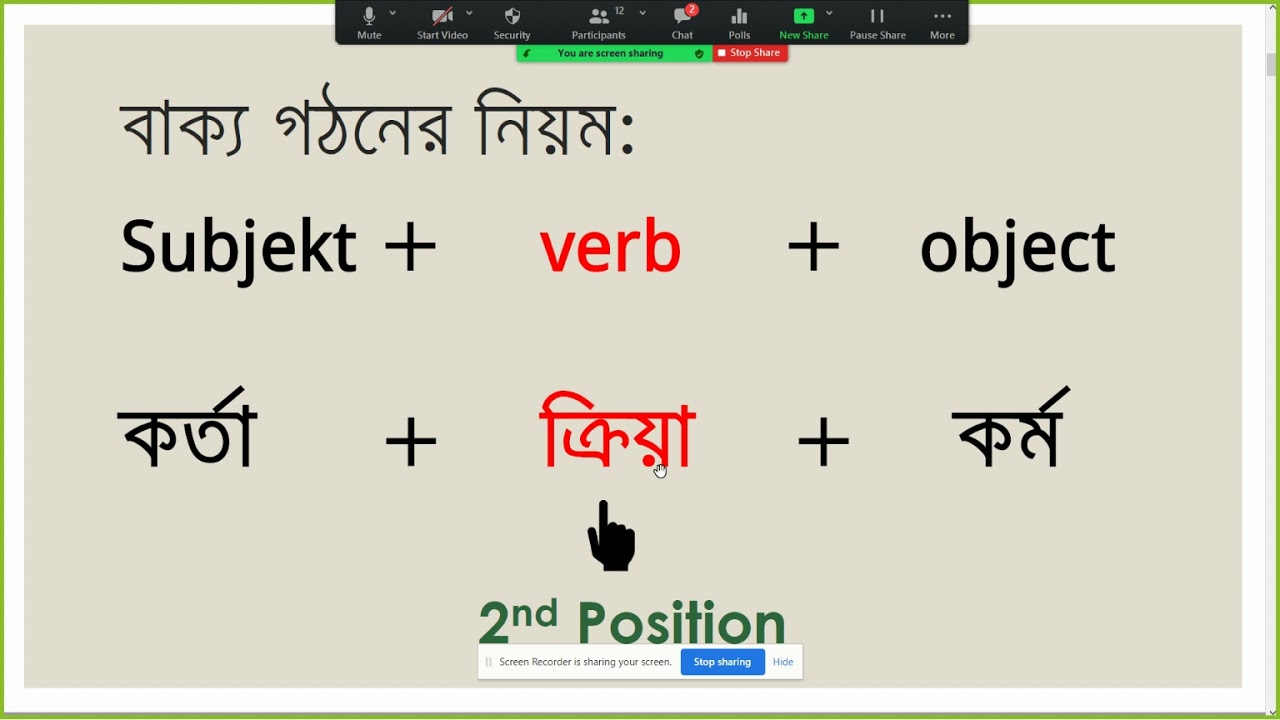 2nd class - Let's learn Deutsch - জার্মান ভাষা শিখুন সহজেই বাংলা ভাষায়