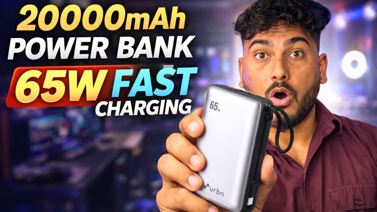 Charge Laptop with Power Bank ? Urban 65W ₹2499 Power Bank ! 💻