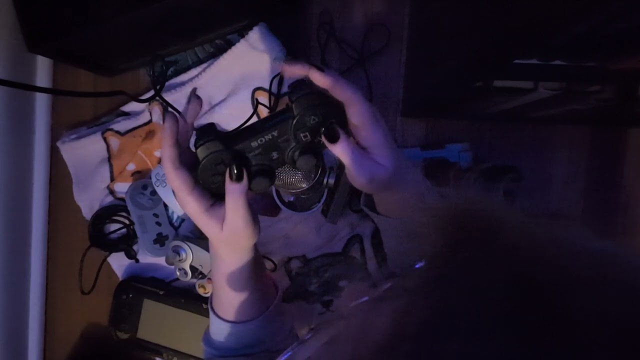 First time trying ASMR with this microphone 🎮 Gaming Controller Sounds 🎮 hope it helps you sleep