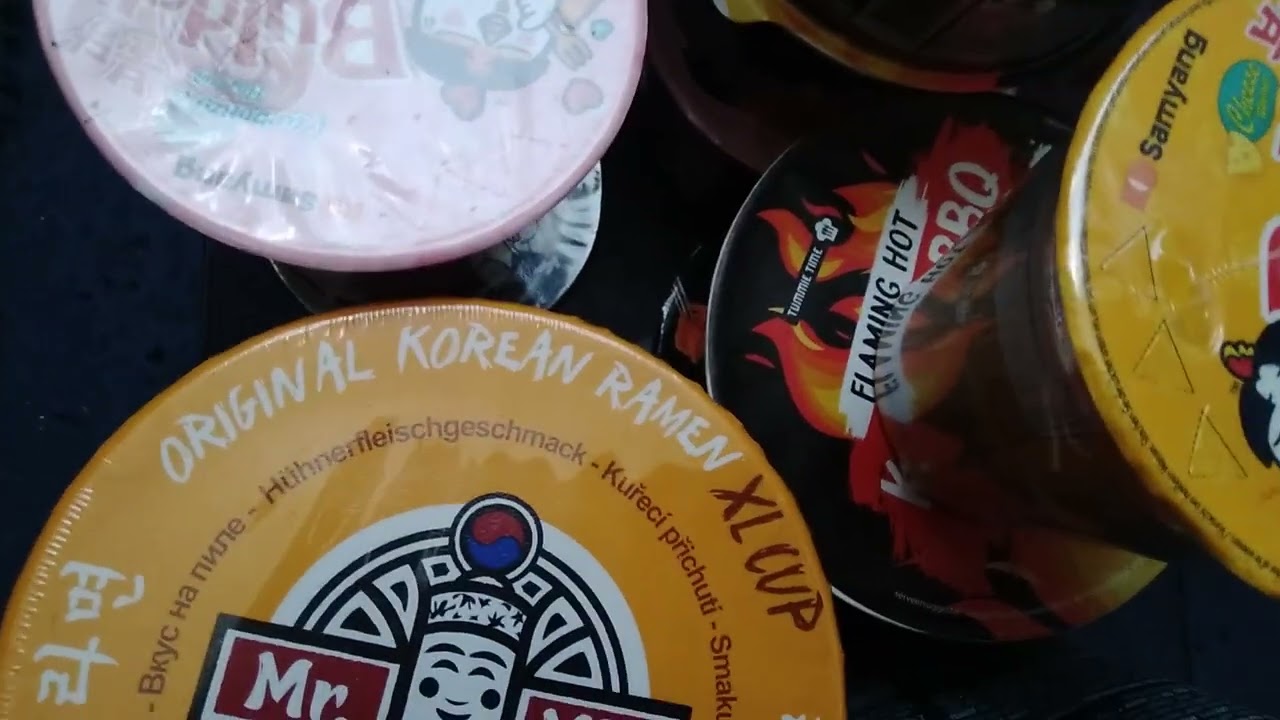 Ramyeon Becher Sammlung 2026