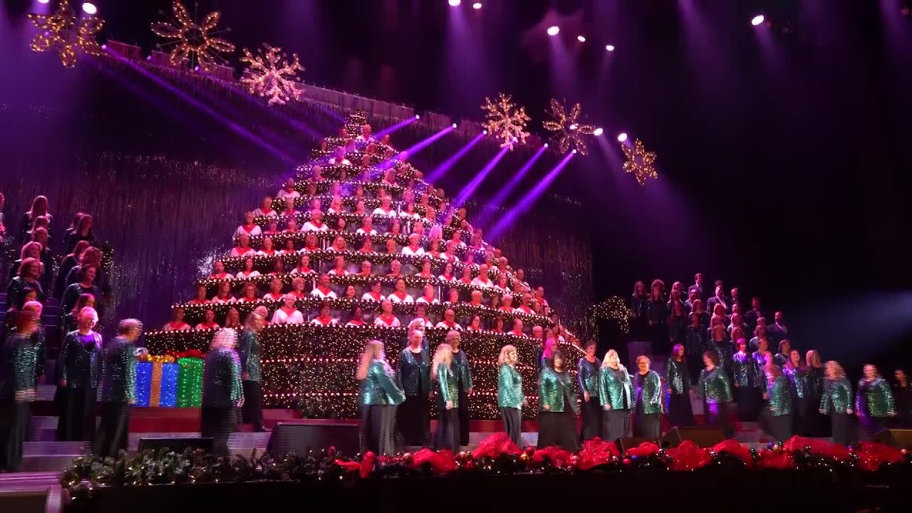 CWhat's festive with Portland's Singing Christmas Tree
