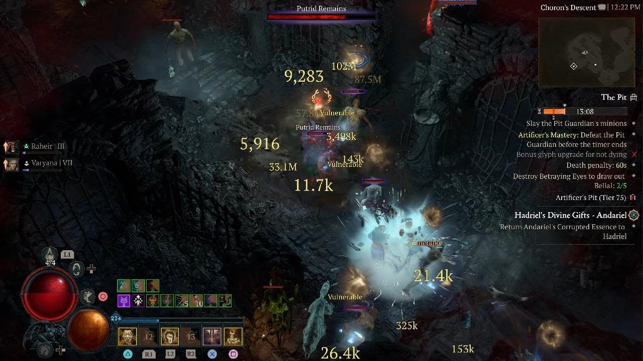 Diablo IV Lunging Strike Barb T4 Pit75