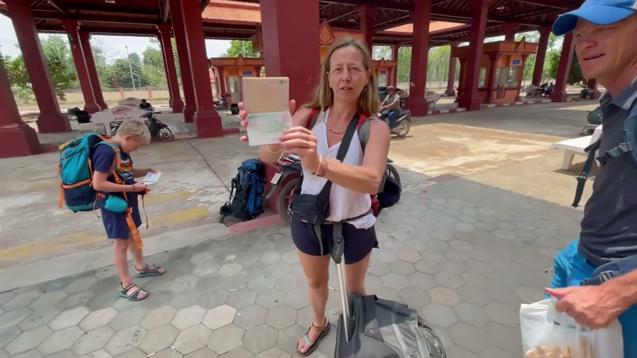 Passage de la Fronti&egrave;re LAOS/CAMBODGE le 27 Mars 2023
