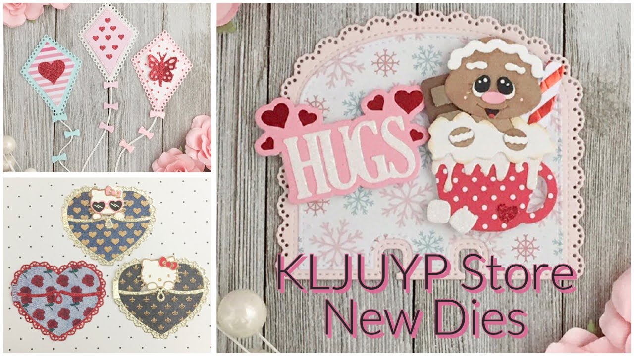Paper Crafts Shaker Embellishments & More | New Dies from KLJUYP Store