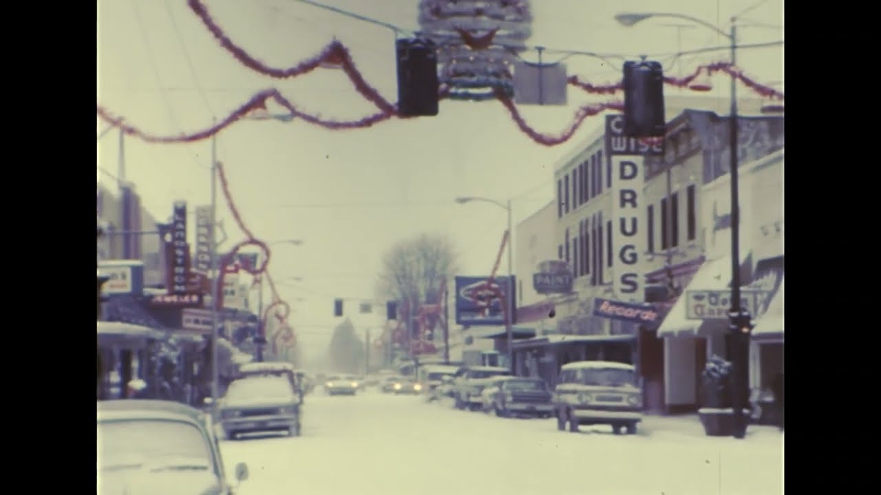 Downtown Lebanon, Oregon -  1969