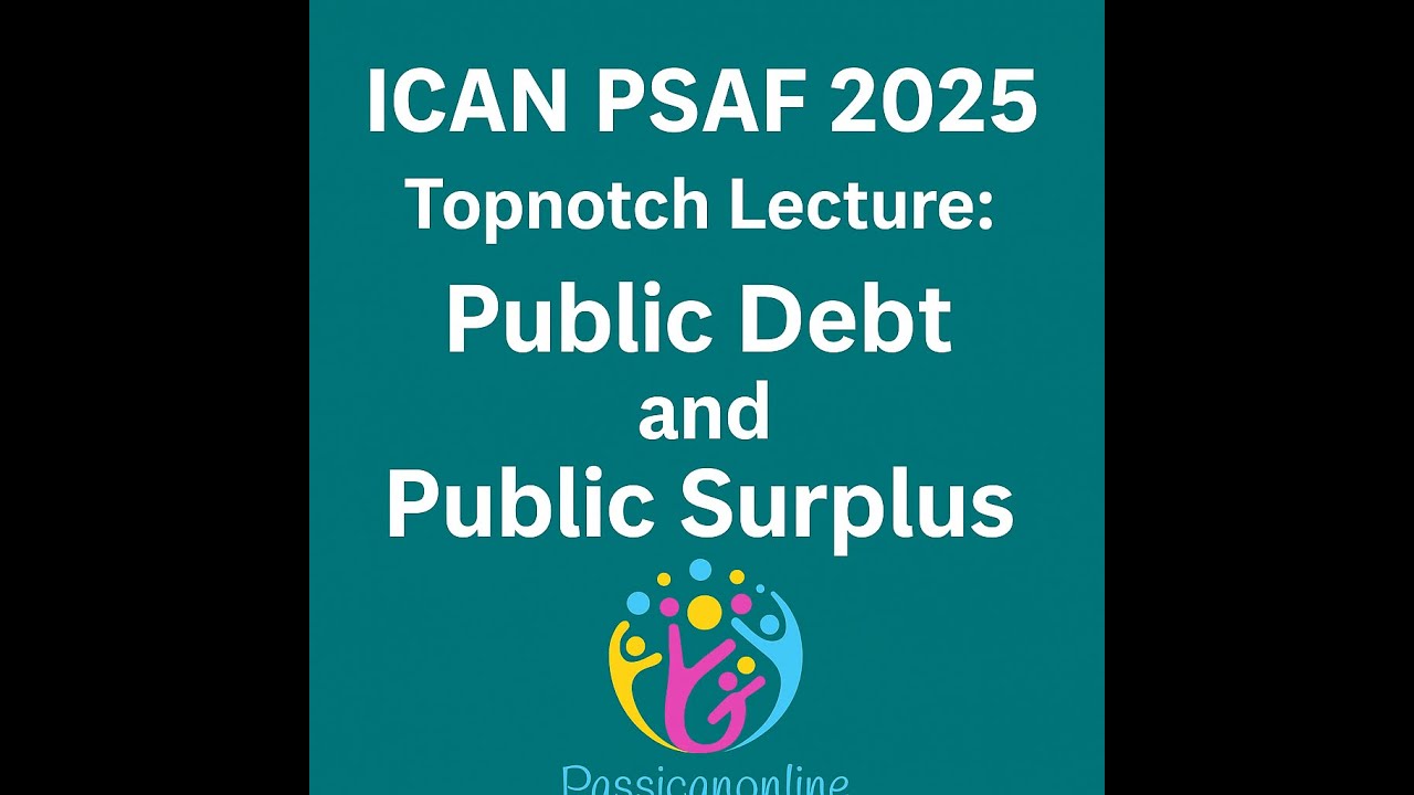 Understanding Public Debt & Surplus | Public Sector Finance Class