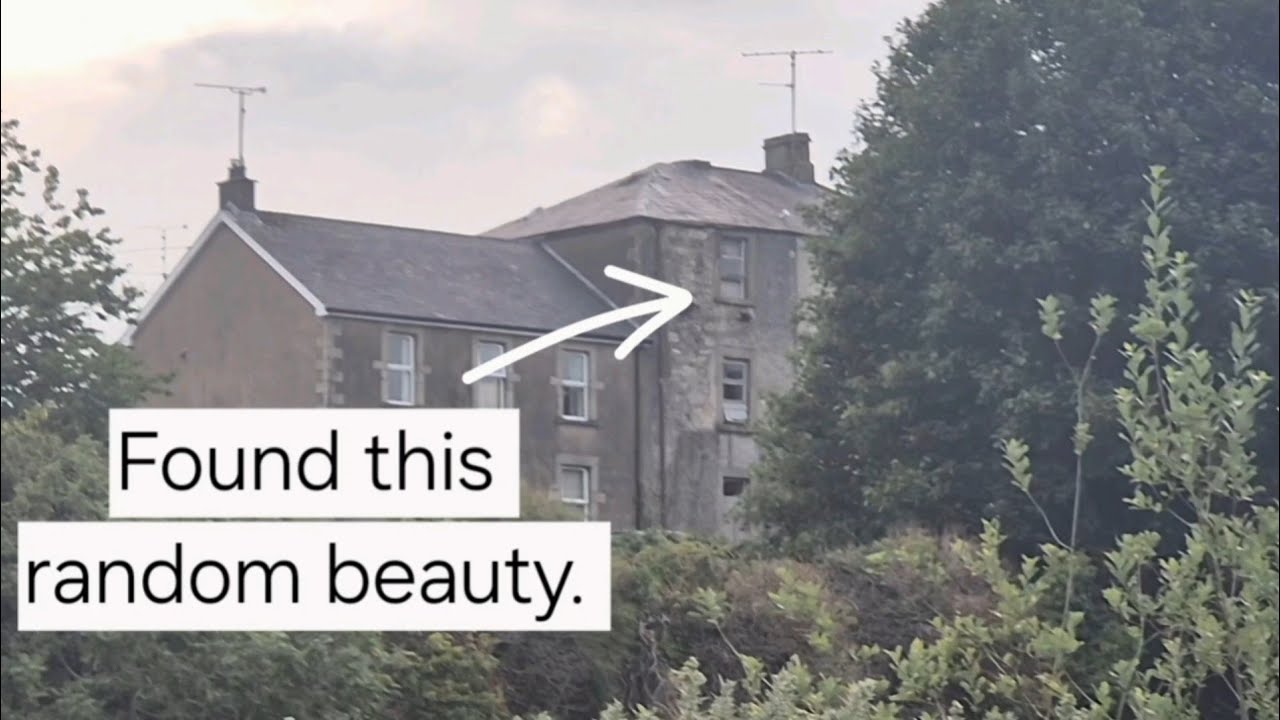 Random abandoned 3 story house in Omagh