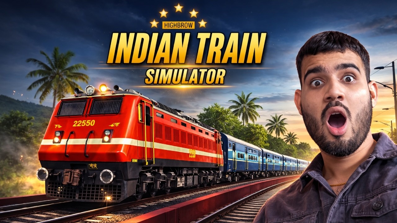 TRAIN DRIVING IS VERY DIFFICULT | Indian Train Simulator Gameplay.