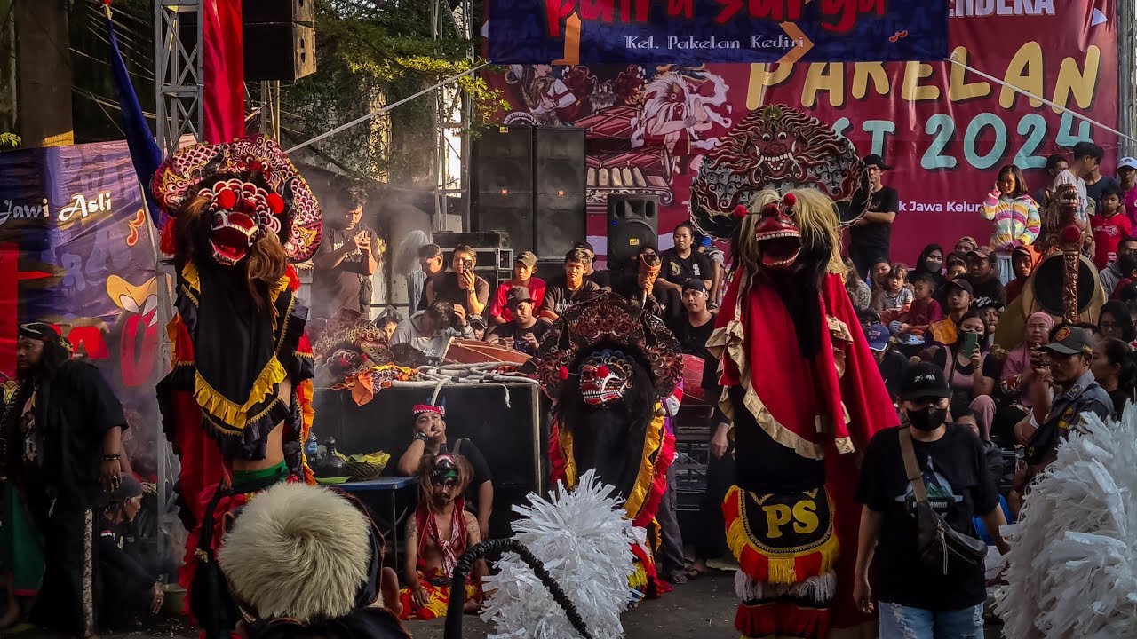 OJO DIJARAK !!! Barongan Sotren Nguber Penonton Suit  Jaranan PUTRA SURYA Live Pakelan Kediri