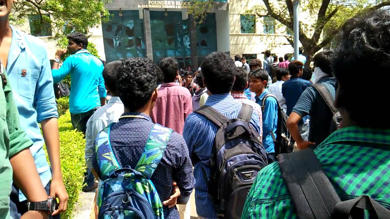 Hindustan university strike