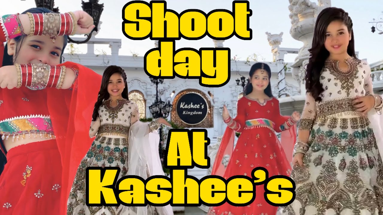 Aayat Arif || Shoot day at Kashee’s Kingdom || vlog