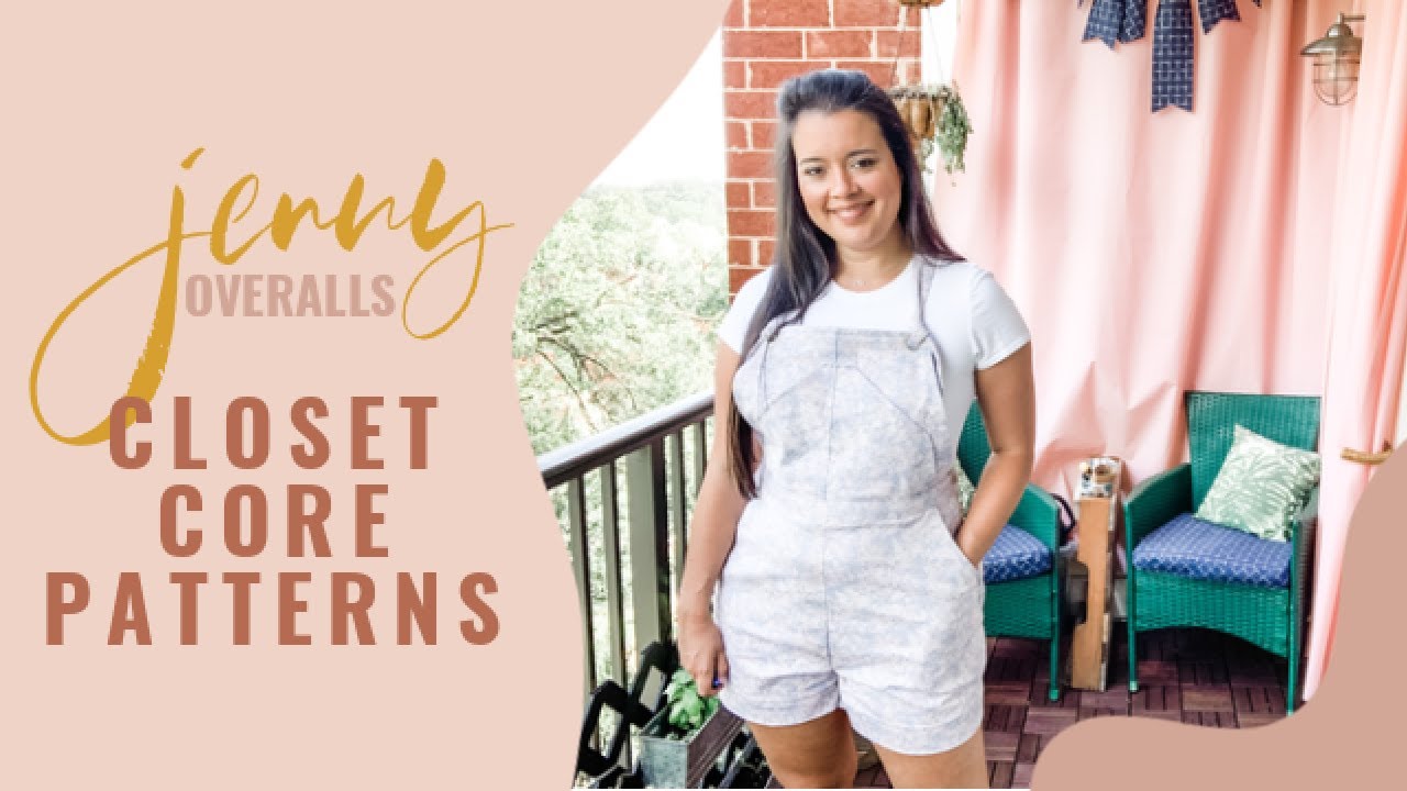 My New Closet Core Jenny Overalls  |  Indie Sewing