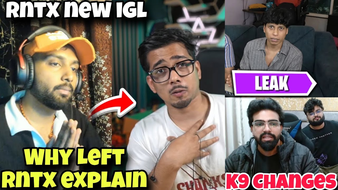 Punk Share RNTx Leave Story 😱 Punk New Team Update 🚨 Scout Share Afghani Scrims Clip  😂 K9 Changes 