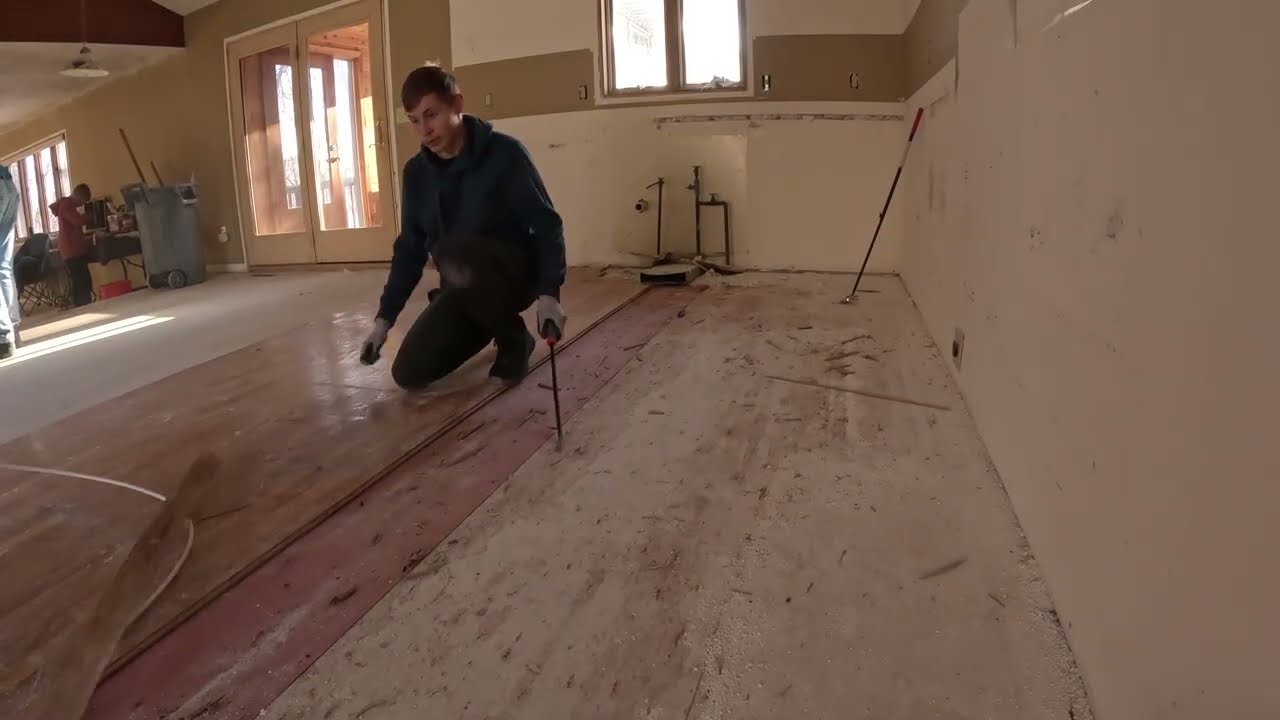 February  25  2026 wooden floor  crowbar  part 1