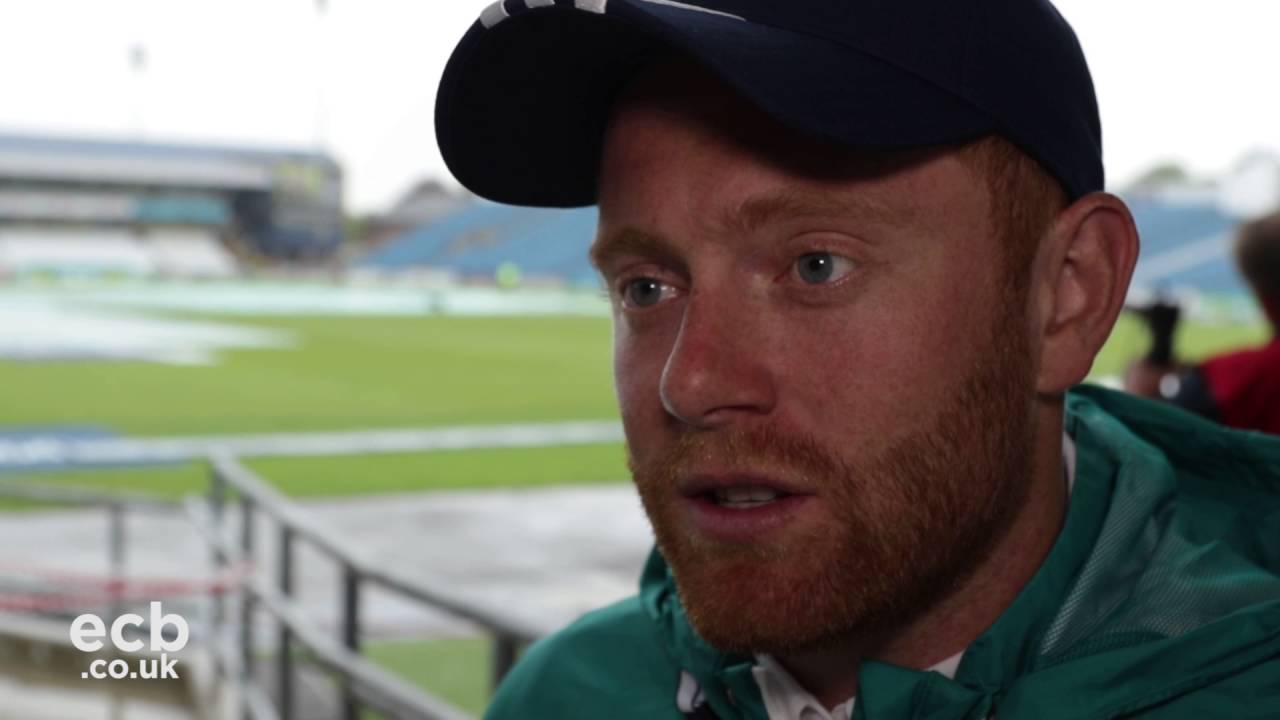 Jonny Bairstow chats to ECBtv after day one in Leeds