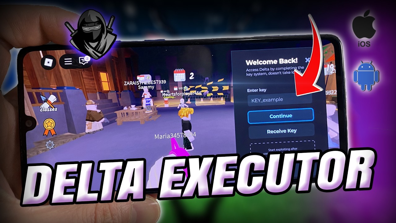Delta Executor Mobile - Roblox Executor Delta Executor NEW Tutorial iOS iPhone & Android