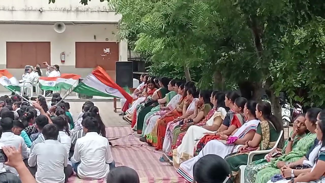 🥰Diwan Ballubhai Primary School Rajnagar Paladi   78 Independence Day 🇮🇳 Jay Hind , Jay Bharat 🇮🇳
