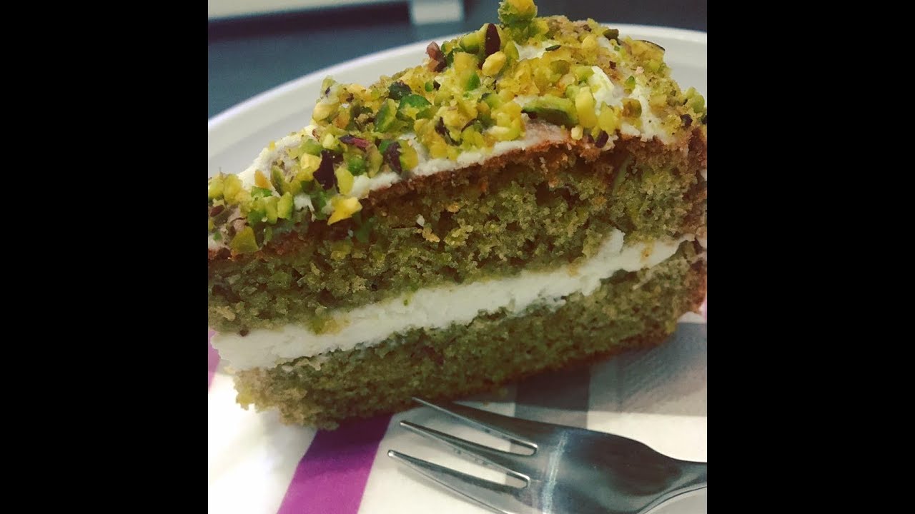 Torta al pistacchio di Bronte e crema di ricotta