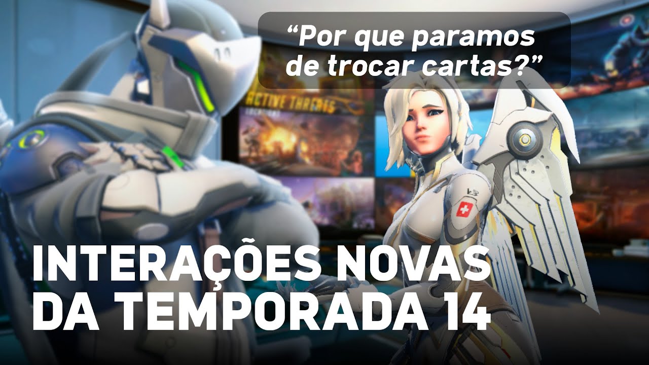 Interações da Temporada 14 - Hazard, Venture, Genji e mais! (Overwatch 2)