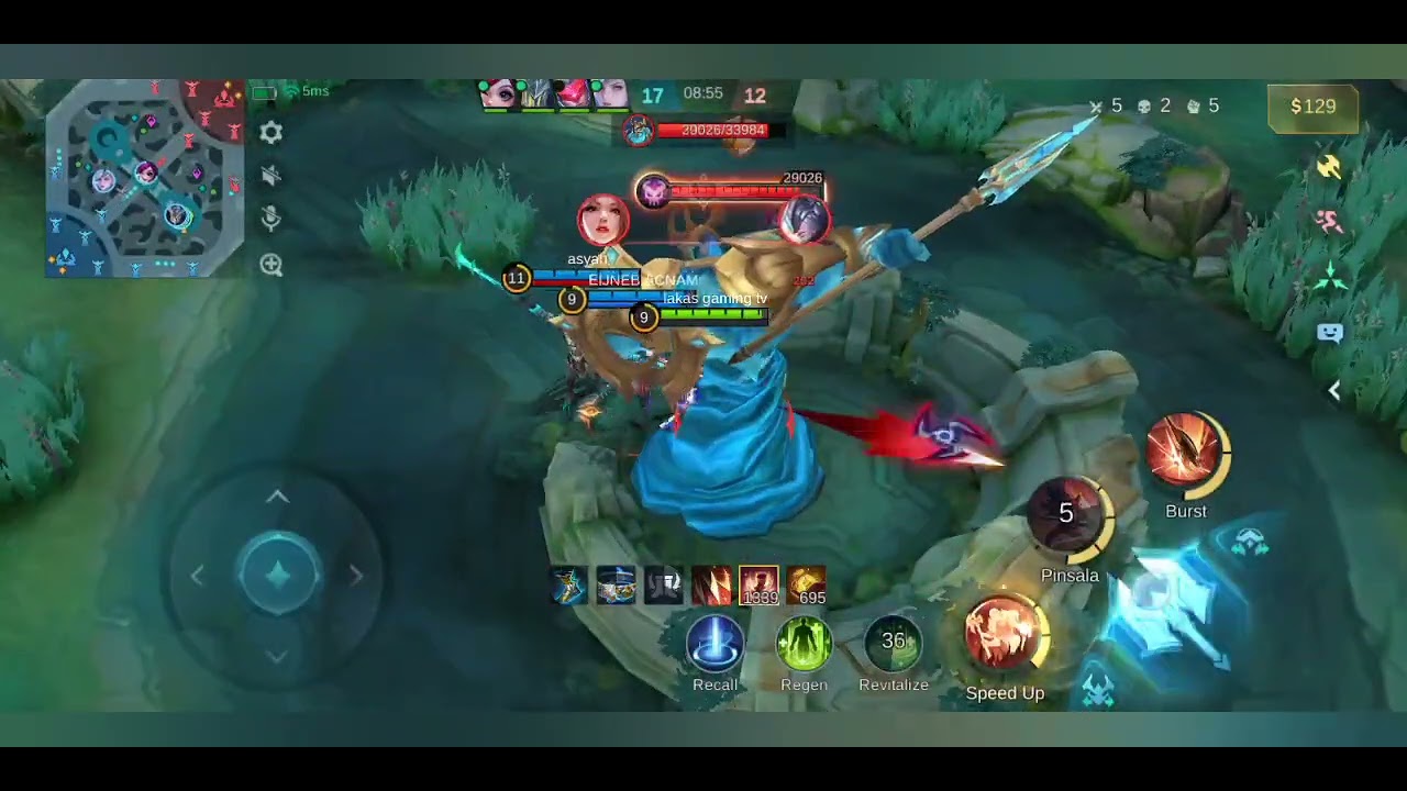 Untouchable Hilda MVP part 12(Mobile legend bang bang)