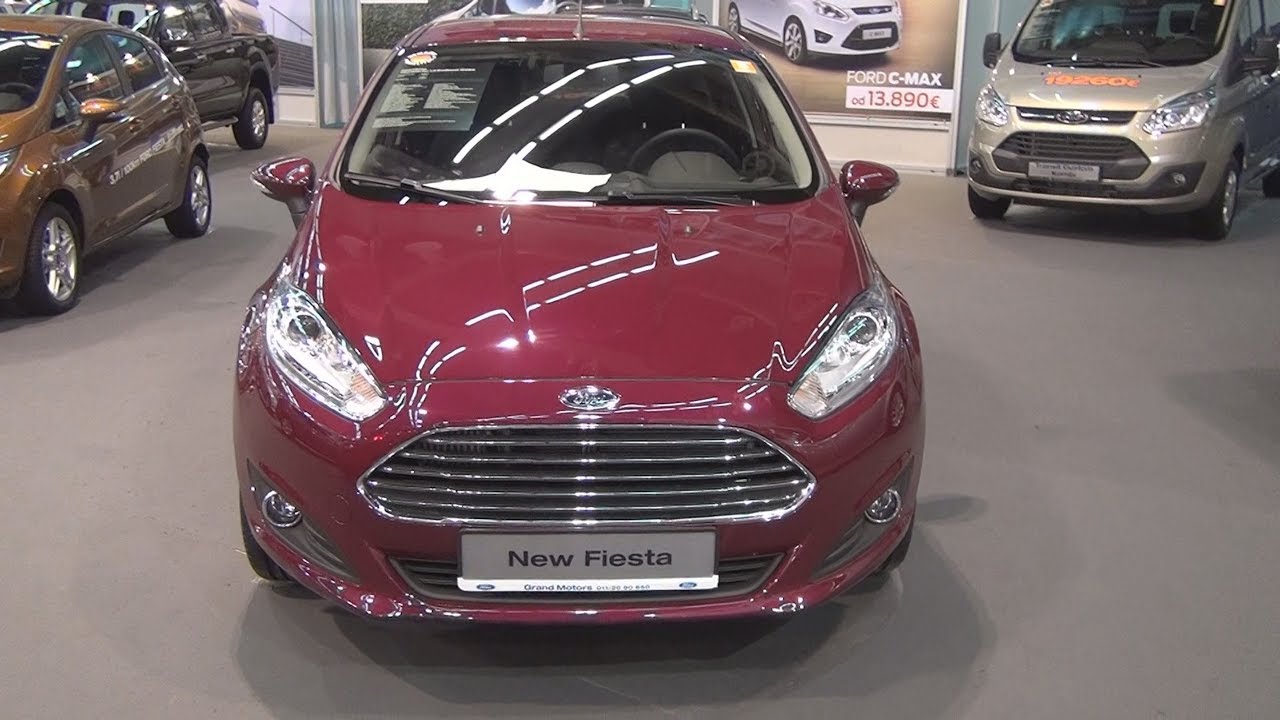 Ford Fiesta Titanium 1.0 EcoBoost Exterior and Interior