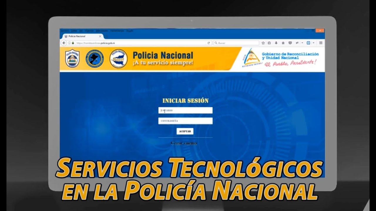 Servicios tecnológicos en la Policía Nacional