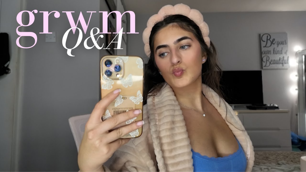 grwm while I answer your questions🎀| life updates + Q&A  ♡