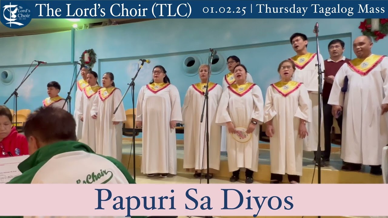 Papuri sa Diyos | 01.02.25 | Thursday Tagalog Mass | TLC Doha