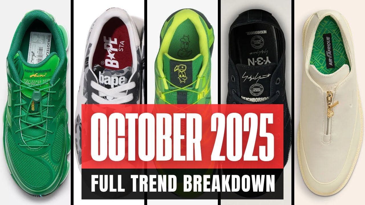 BEST Sneaker Collabs & Trends in 2025