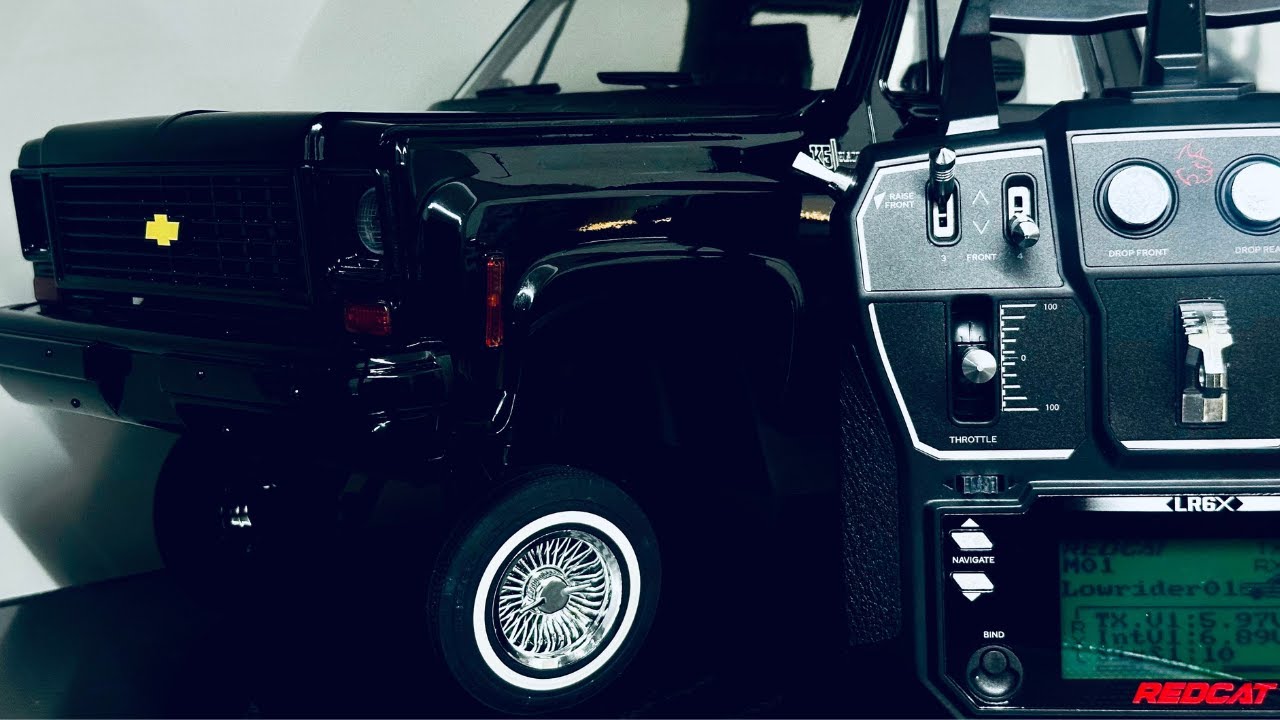 Распаковка RC4WD Midnight Edition K5 Blazer Lowrider/Redcat 59 Impala