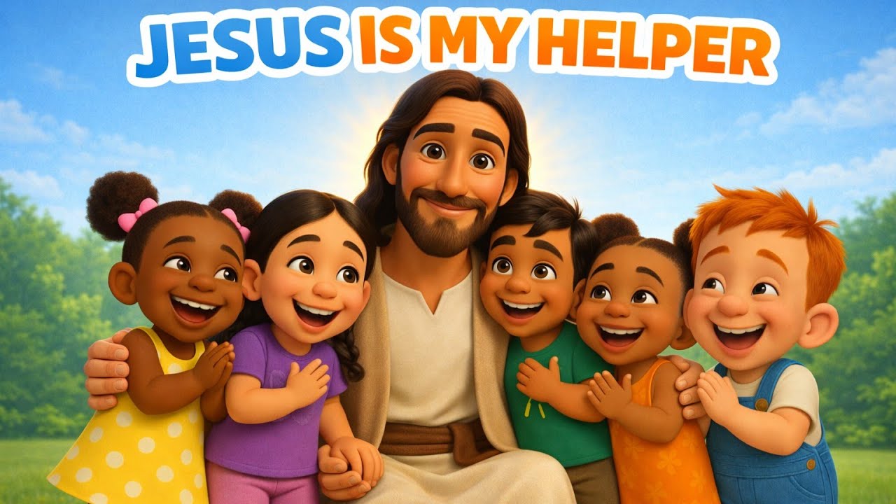Jesus Helps Me Every Day 💛 | Christian Song for Kids