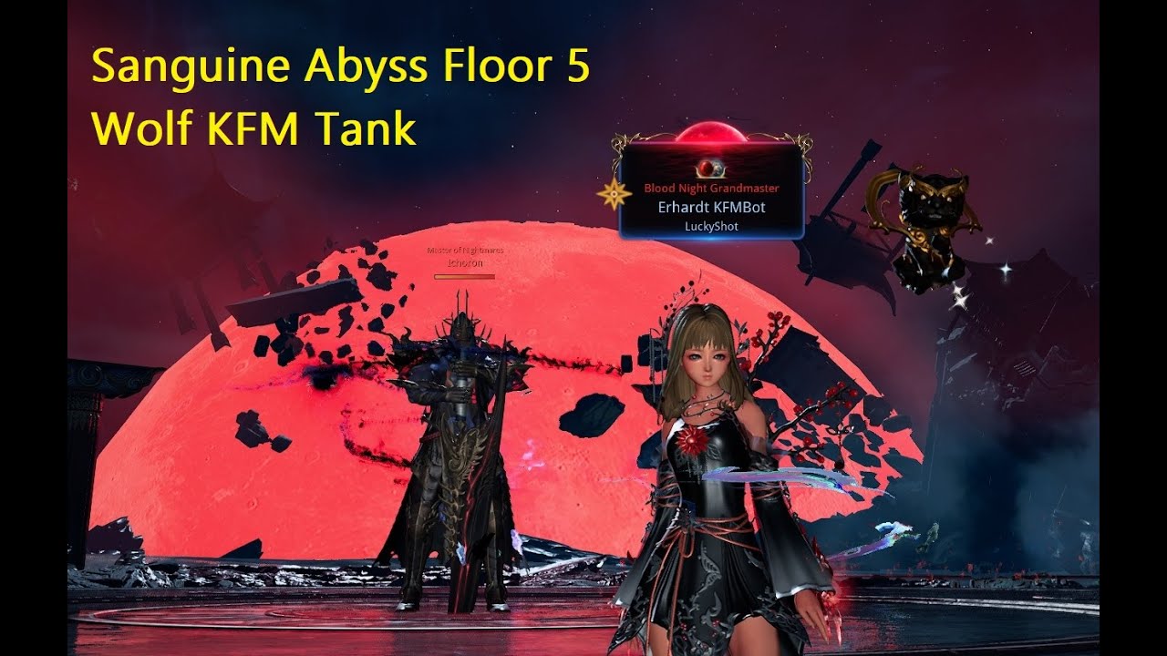 BnS - Floor 5 Sanguine Abyss Wolf KFM Tank