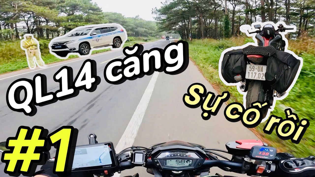 Tour Tây Nguyên vs Z1000 #1: Solo Hơn 500km Đến Pleiku Đi Tìm Bạn Gái