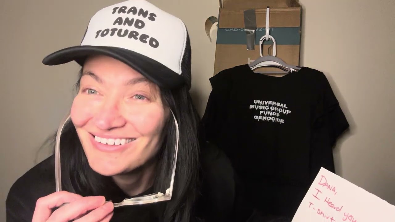 Fanmail- Billie eyeissue? I heard you made a shirt for me? Yes I did. Many. Stop the money & protest