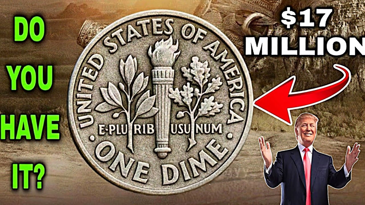 Most Valuable USA One Dime Coins (1995 D, 1996 P, 1997 D, 1998 P) | Rare Roosevelt Dime Value 2025?