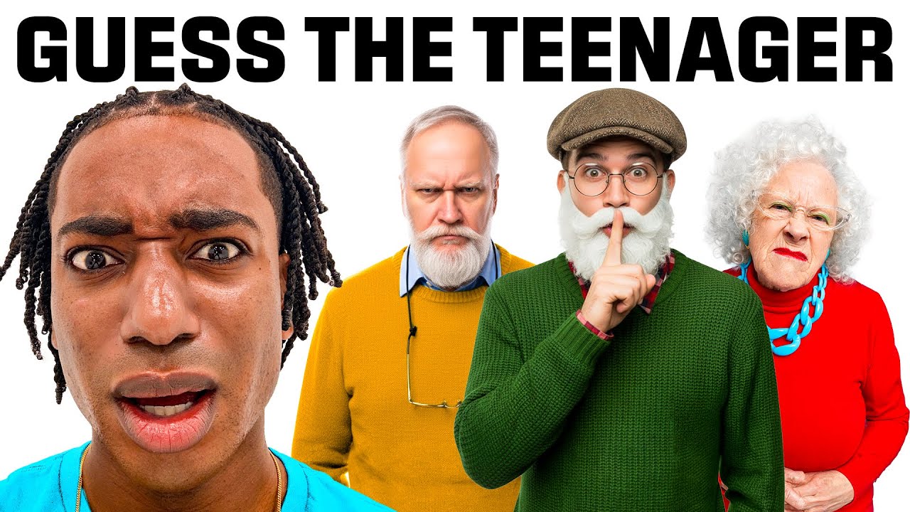 5 Old People vs 1 Secret Teenager