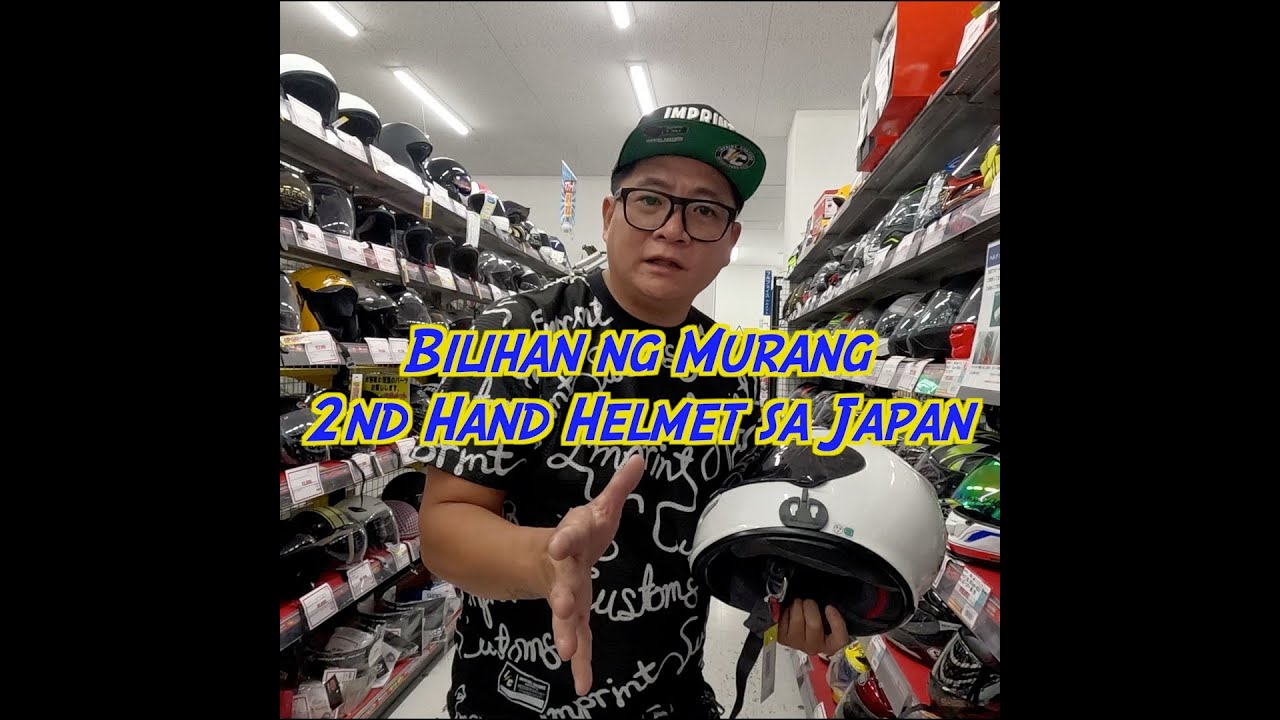 2nd Hand Helmet Store sa Japan #JettLauRider