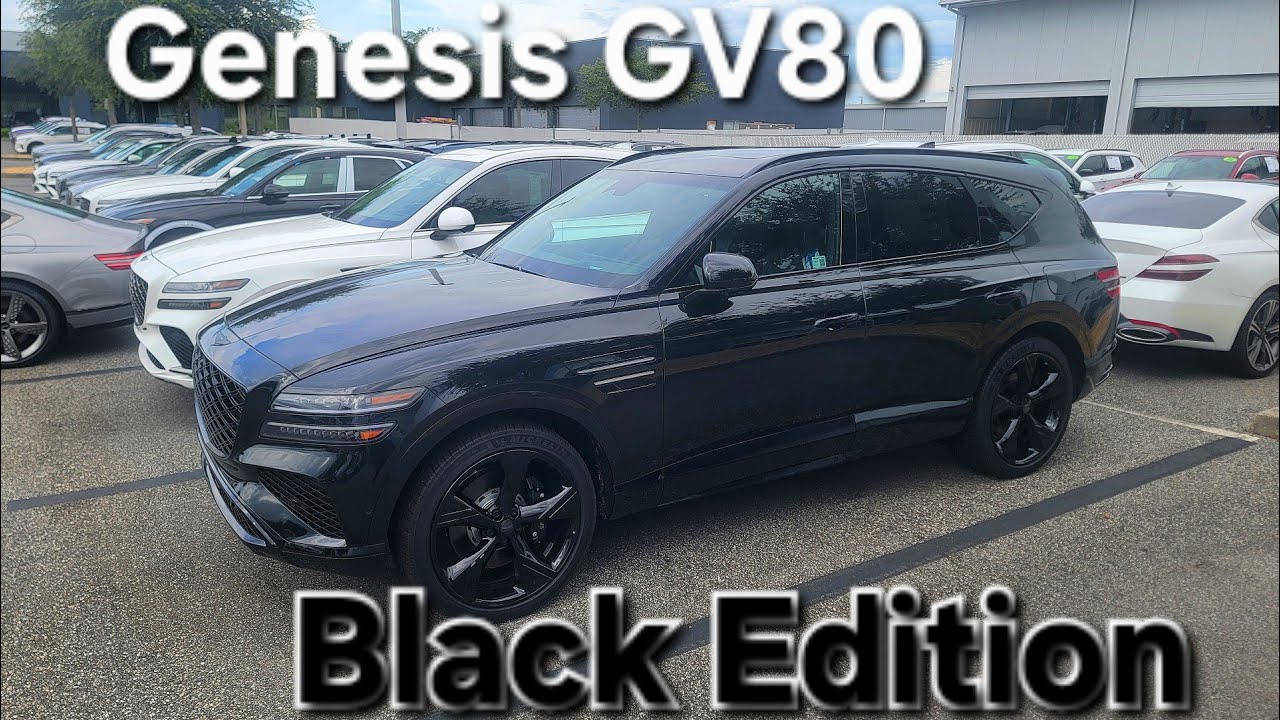 The Best GV80 Yet? 2026 GV80 Prestige Black
