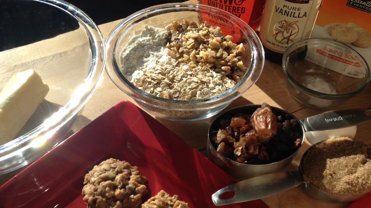Walnut Cookies - Easy, Healthy, Delicious!