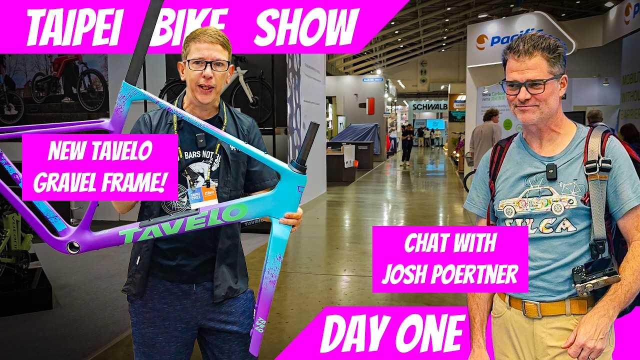 TAIPEI BIKE SHOW - DAY 1: ALL THE LATEST GEAR