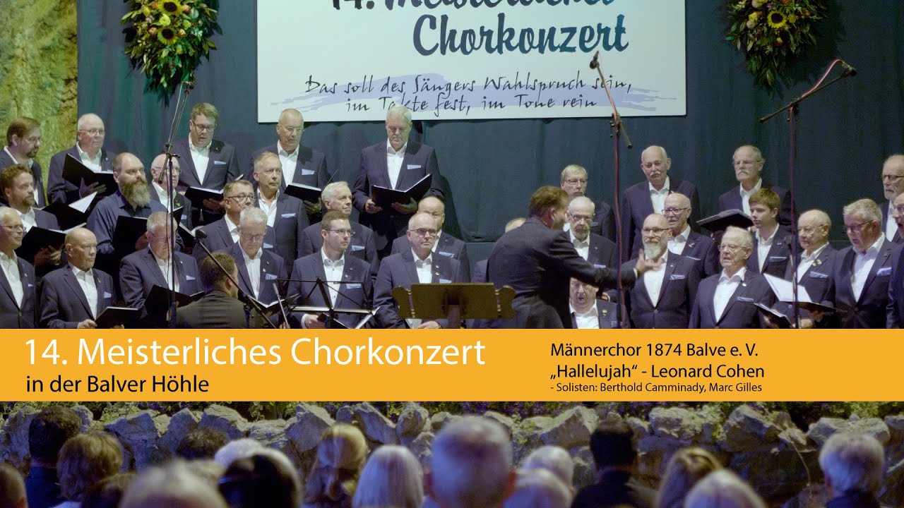 Männerchor 1874 Balve e. V. - „Hallelujah“ - Leonard Cohen