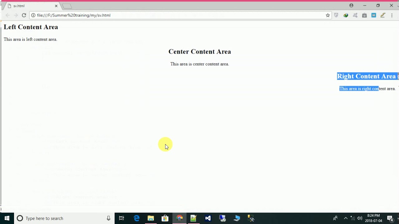 JQuery Tutorial for Beginners - 1 - First JQuery code